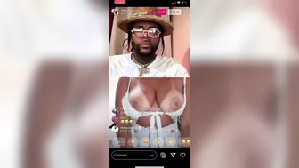 Latina MILF Mom Performs Striptease on Instagram Live