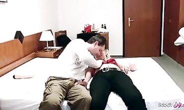 German MILF's First Hardcore Casting for Fun and Money