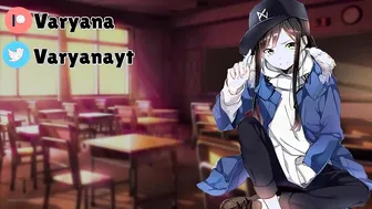VaryanaYT ASMR: Tomboy Offers Palm Massage in Class