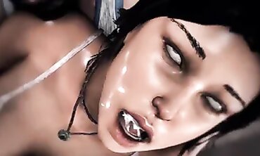 Lara's Intense Gangbang and Creampie