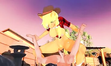 Applejack's 3D Hentai Romp
