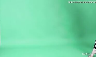 barely legal Gymnast Anna Mostik Stretches Her Legs