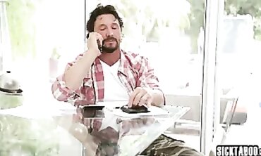 Gina Valentina Sucks Stepdad's XXL Cock
