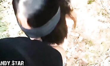 Bound and Used in the Wild: Deep Throat Forest Bondage