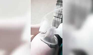 Redhead Hucow Enjoys Big Tits Masturbation And Milking