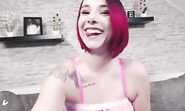 Nina Devil in a Tight Catsuit