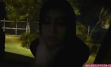 Muslim Cutie Exposed: A Busty Brunette's Wild Night