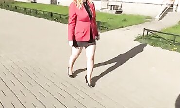 Stockings Gams 2: Mature Teacher in Tights