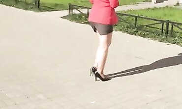 Stockings Gams 2: Mature Teacher in Tights