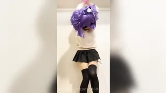 Tied Up Kigurumi Cosplay Vibrator Stimulation