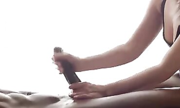 Prolonged Full Salute Polish Massage