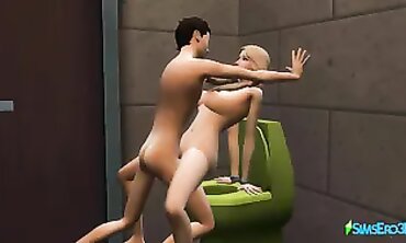 Sims 4: Step-Mom Relieves Son's Tension
