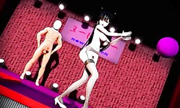 MMD Azur Lane Atago Spunk Gulp