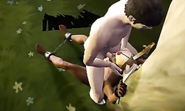 Spectre CM Assjob and String-On / DOTA 2 SFM