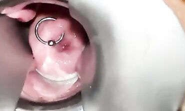 OMG! Watch This MILF Get Her Piercing Done