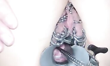 OMG! Watch This MILF Get Her Piercing Done