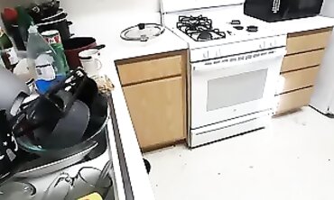 Miss Luna Magic Cleans the Kitchen