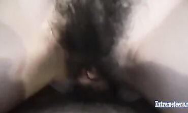 Crimson college girl Rails Massive Cock On Bus