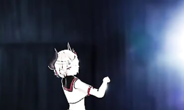 MMD Rita Big Tits Shake And Jiggle