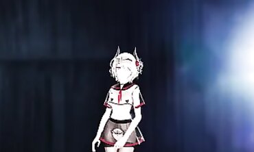 MMD Rita Big Tits Shake And Jiggle