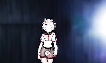 MMD Rita Big Tits Shake And Jiggle