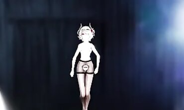 MMD Rita Big Tits Shake And Jiggle