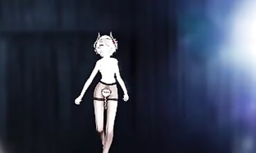 MMD Rita Big Tits Shake And Jiggle