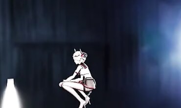 MMD Rita Big Tits Shake And Jiggle