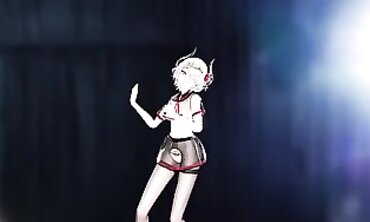 MMD Rita Big Tits Shake And Jiggle