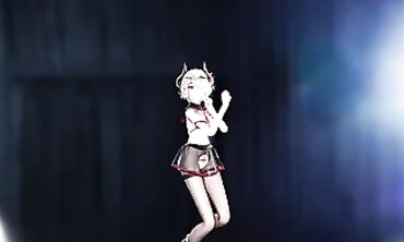 MMD Rita Big Tits Shake And Jiggle