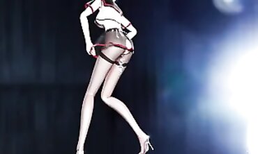 MMD Rita Big Tits Shake And Jiggle