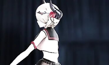 MMD Rita Big Tits Shake And Jiggle