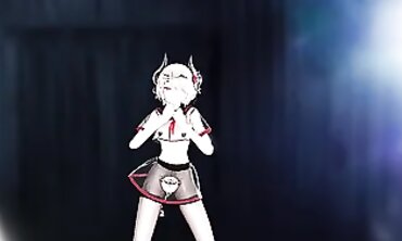 MMD Rita Big Tits Shake And Jiggle