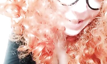 POV Step Mom Gets Creamed on Her Bathrobe