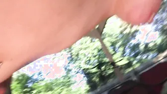 Morning Public Threesome POV