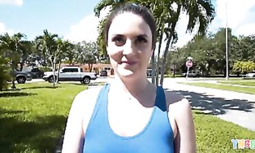 19-Year Old Cutie Learns How to Suck And Fuck From Porn Star