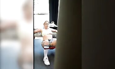 Bae Gym Gets Drilled by Fit Lady