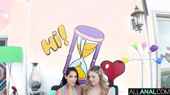 Kali Roses and Chloe Amour in a Wild Anal Threesome