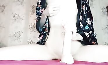 Japanese Teenage college girl Jerking Off in Kimonos - Sex Ed Lessons Gone Wild