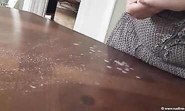 Mommy's Milk Factory - Breastfeeding Mom Fills Up Step-Son With Her Lactation