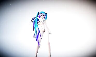 MMD R18: Miku in Micro Bikini