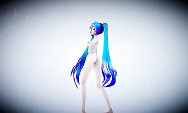 MMD R18: Miku in Micro Bikini