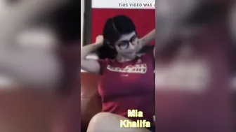 Mia Khalifa Showcases Her Big Tits In A Steamy Public Shower
