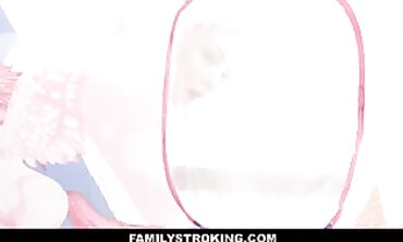 Petite Blonde Step-Sister Chloe Temple Gets Family Fuck
