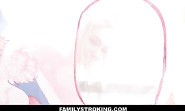 Petite Blonde Step-Sister Chloe Temple Gets Family Fuck
