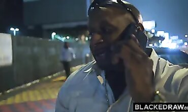 Blonde Best Friends Share Two Big Black Dicks