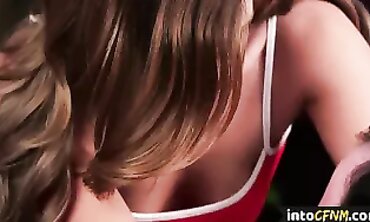 CFNM Femdom: Dominatrixes Masturbate Oathed Boy Rod