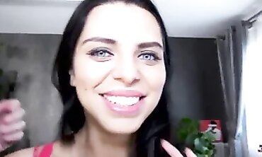Russian Bombshell Takes A Total Facial In POV