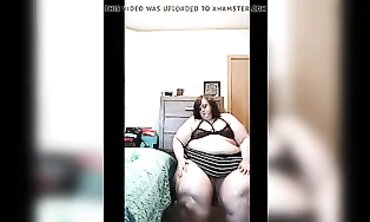 Chubby Girl's Sensual Massage with Oil