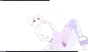 3D Hentai Cosplay: Neptunia Takes a Rough Anal Cumshot